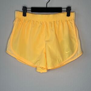 New Nike Women's Tempo Running Shorts Yellow - Size M